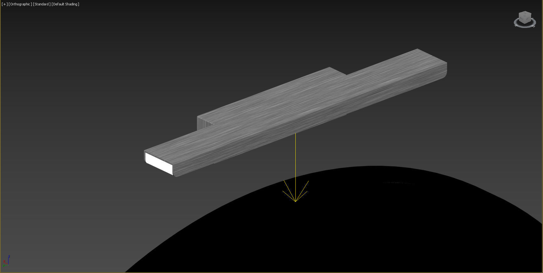 Decorative set in the hallway 3D model_4