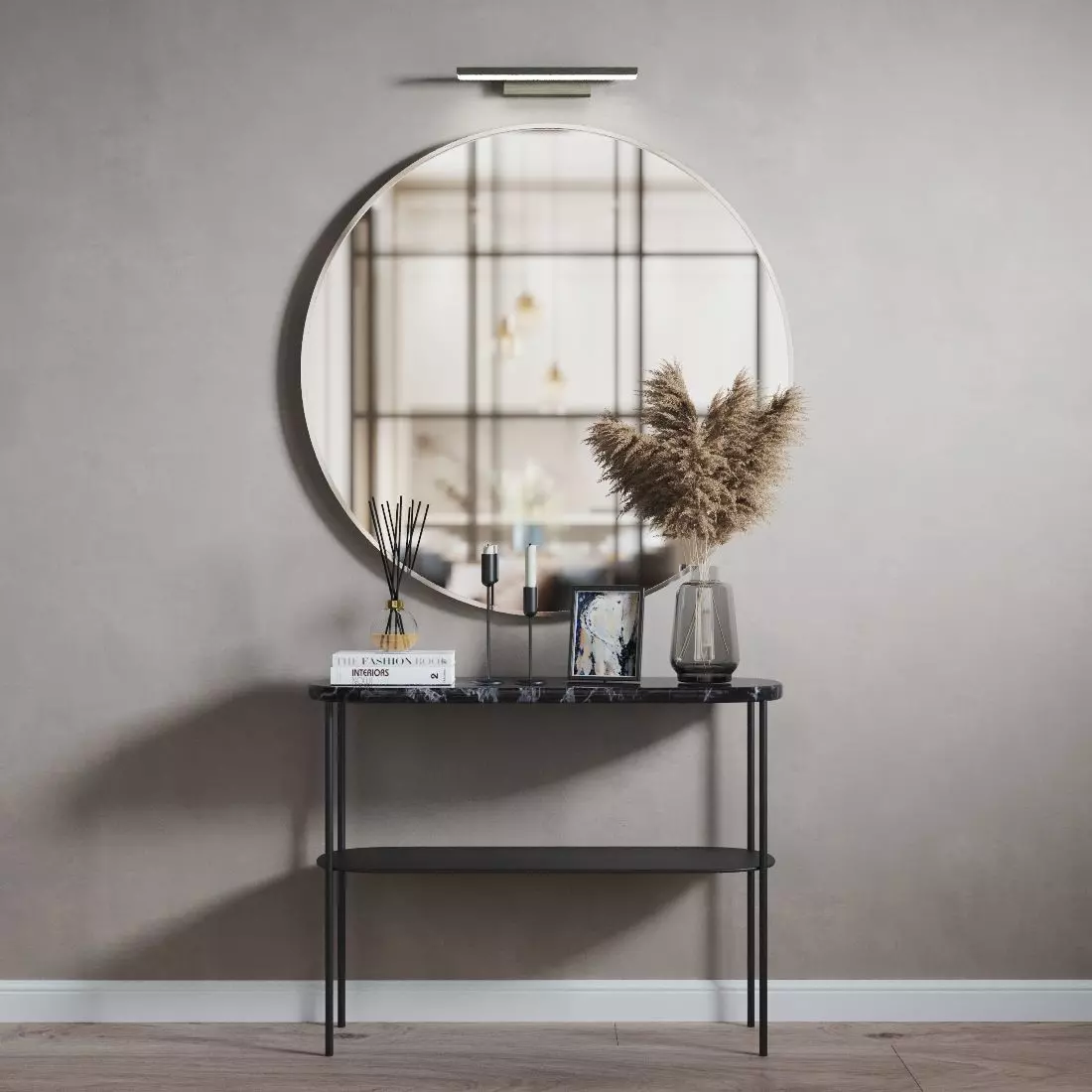 Decorative set in the hallway 3D model_0