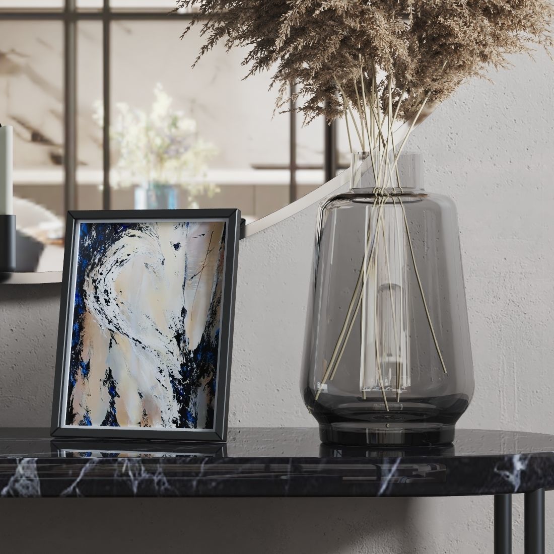 Decorative set in the hallway 3D model_2