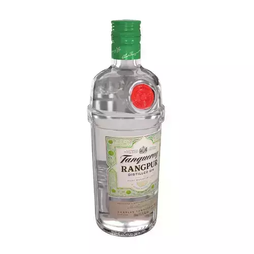 Tanqueray Rangpur 70cl Bottle 3D model
