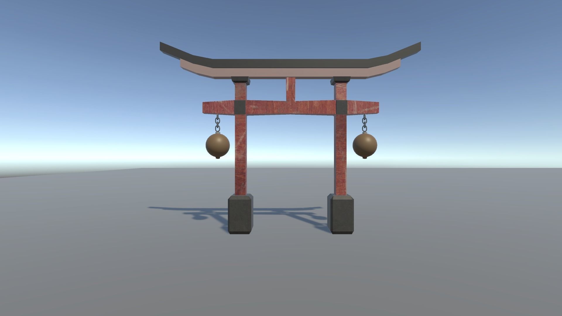 Torii Gates Free low-poly 3D model_3