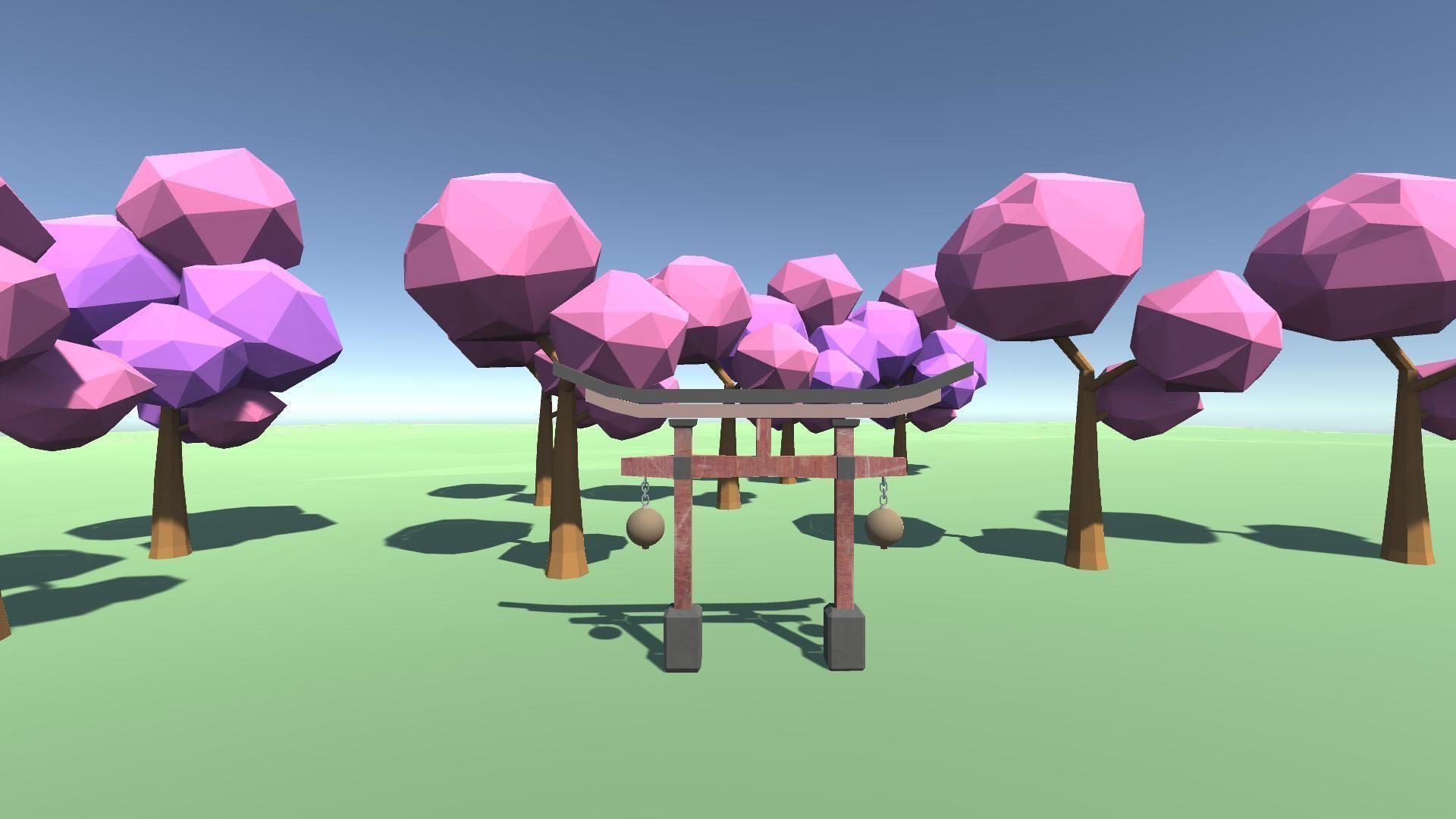 Torii Gates Free low-poly 3D model_5