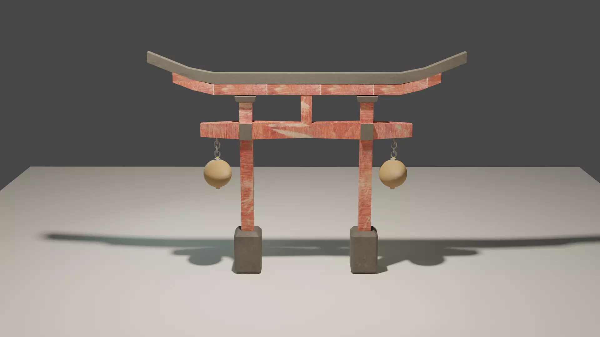 Torii Gates Free low-poly 3D model_0