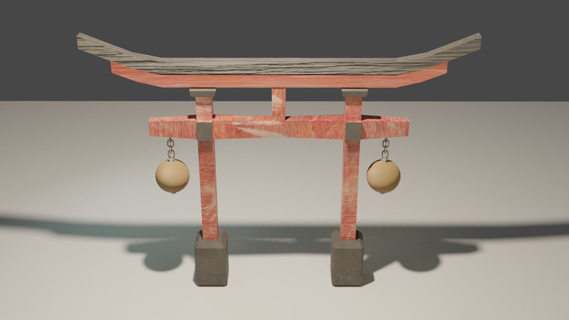 Torii Gates Free low-poly 3D model_4