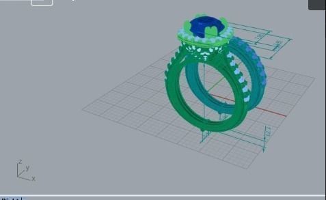 verragio rings 69 3D print model_4
