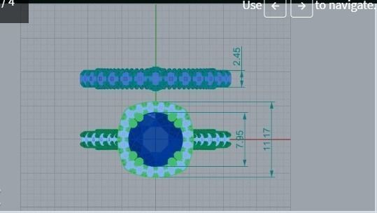 verragio rings 69 3D print model_7
