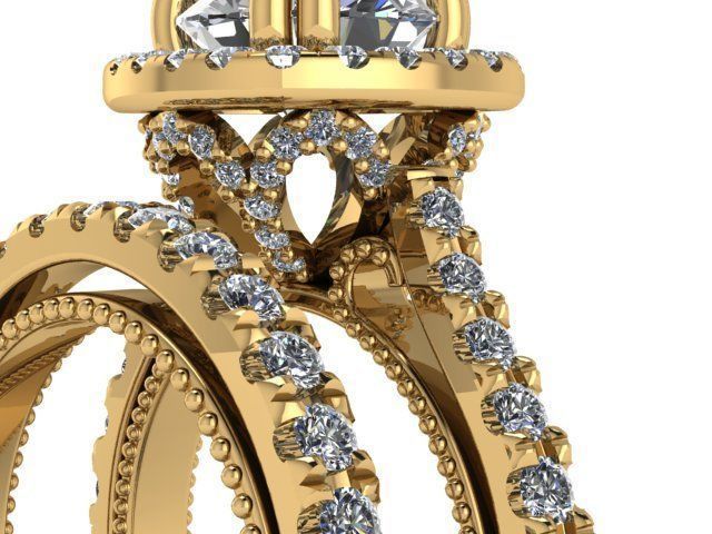 verragio rings 69 3D print model_1