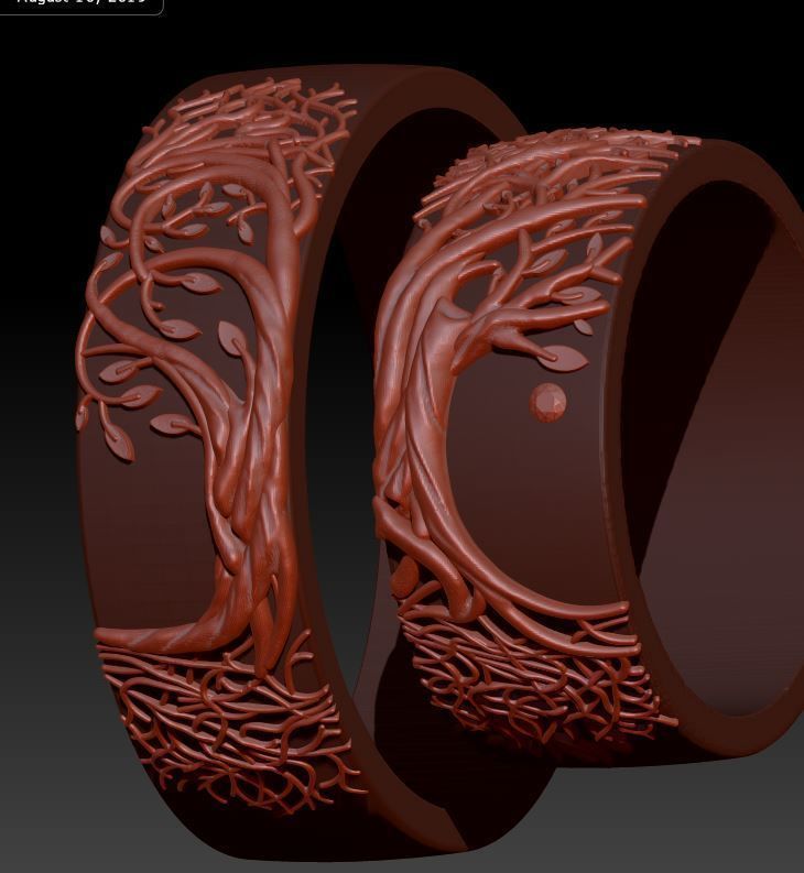 Ring 10 3D print model_1