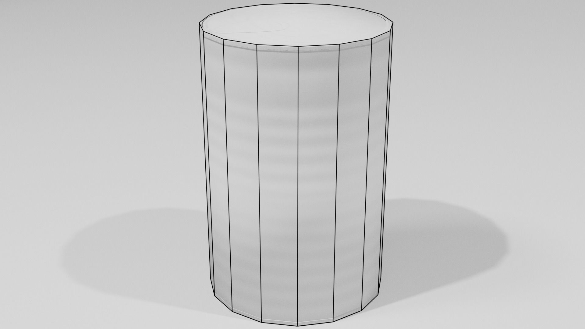 Low poly cans can of tomato soup Low-poly 3D model_16