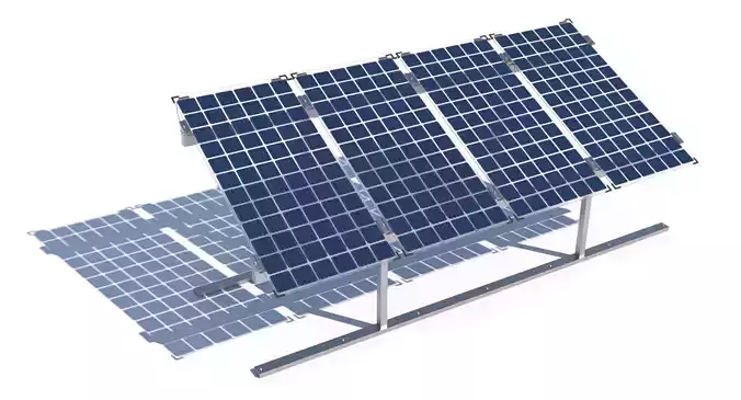 Bifacial solar panels - Static