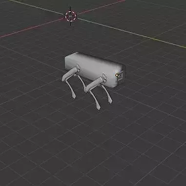 Robo Dog 3D Model