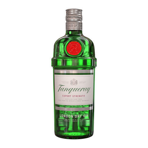 Tanqueray 70cl Bottle Set 3D model 4