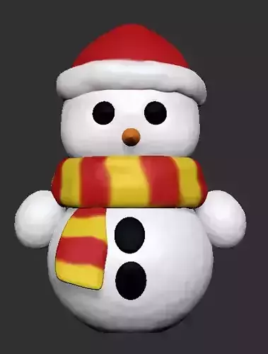 A Snowman to decorate your house 3D print model