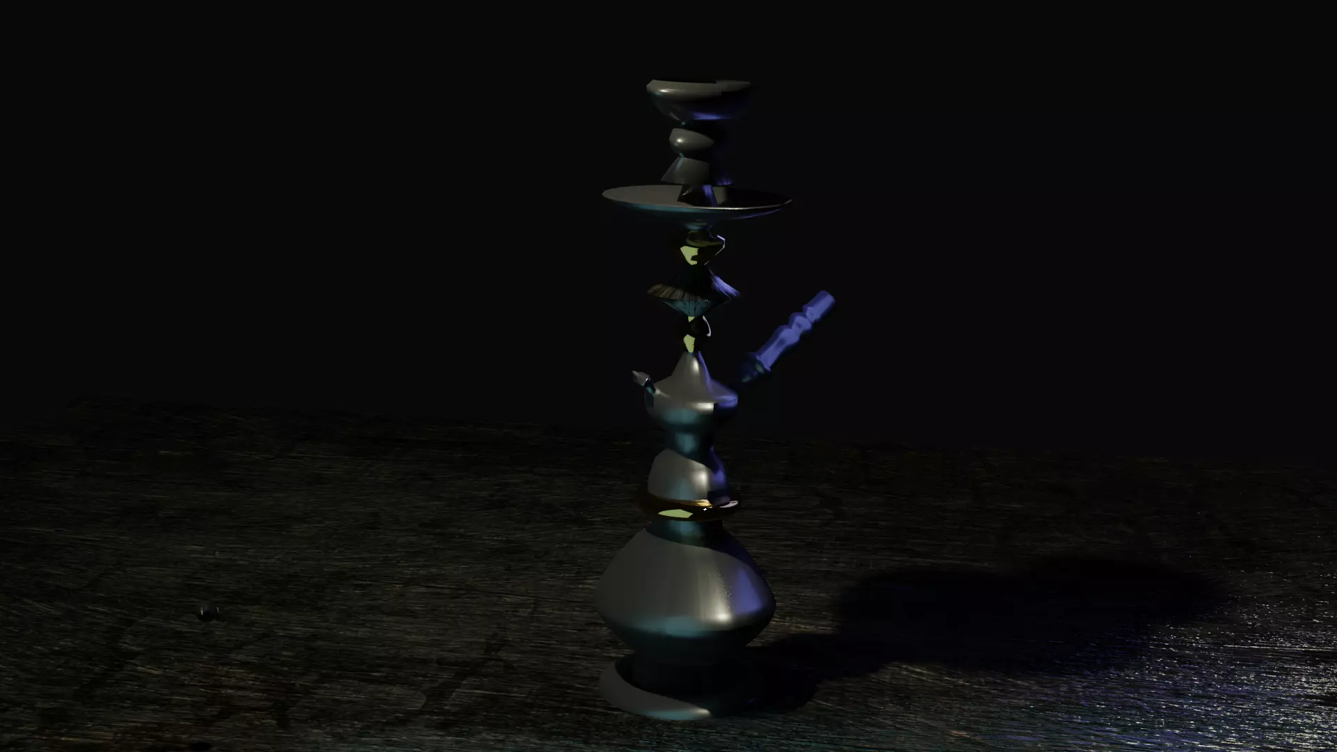 Hookah Free 3D model_0