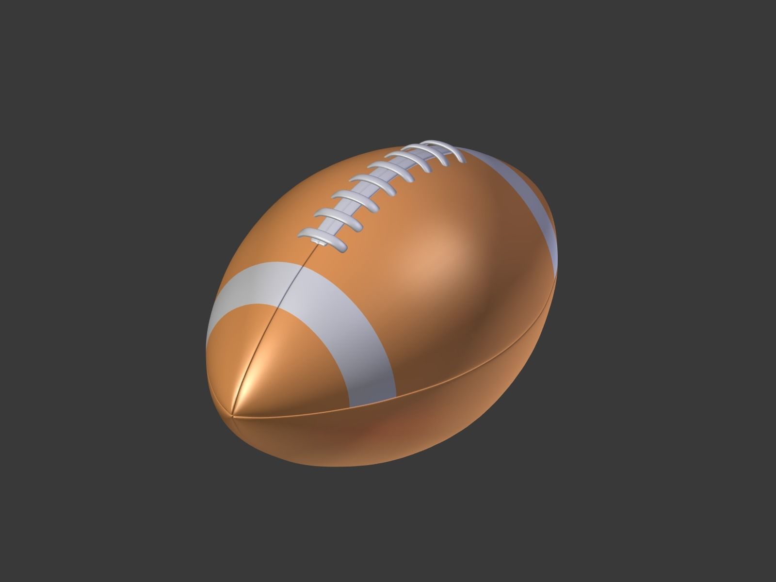 Cartoon Balls Low-poly 3D model_5