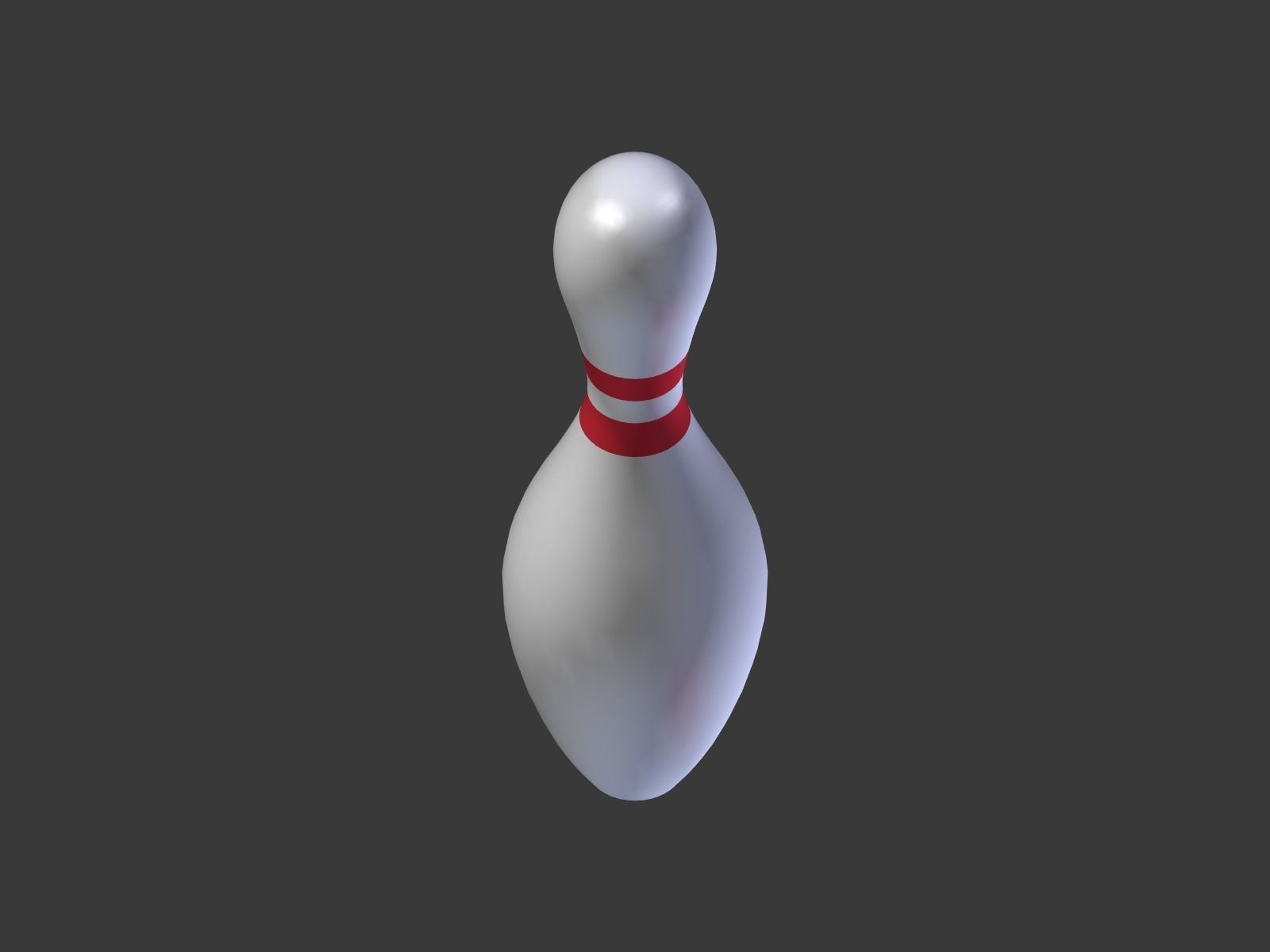 Cartoon Balls Low-poly 3D model_29