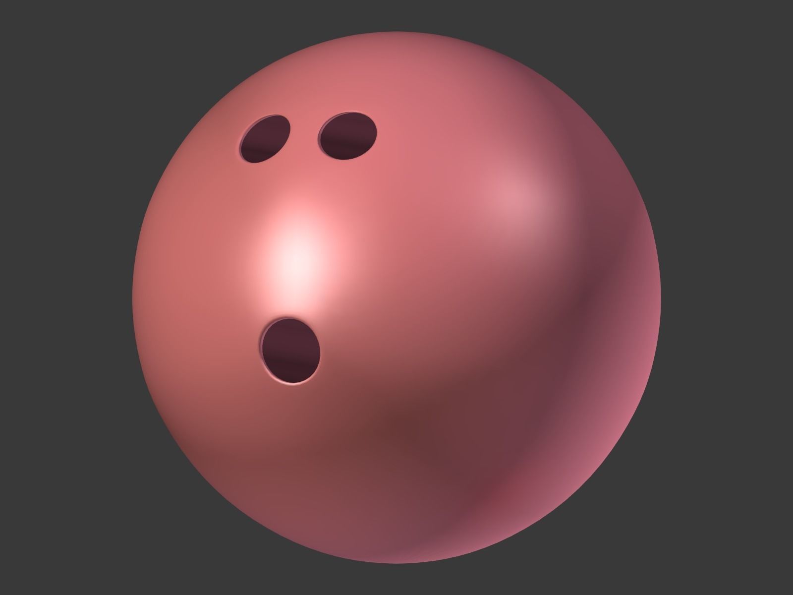 Cartoon Balls Low-poly 3D model_23