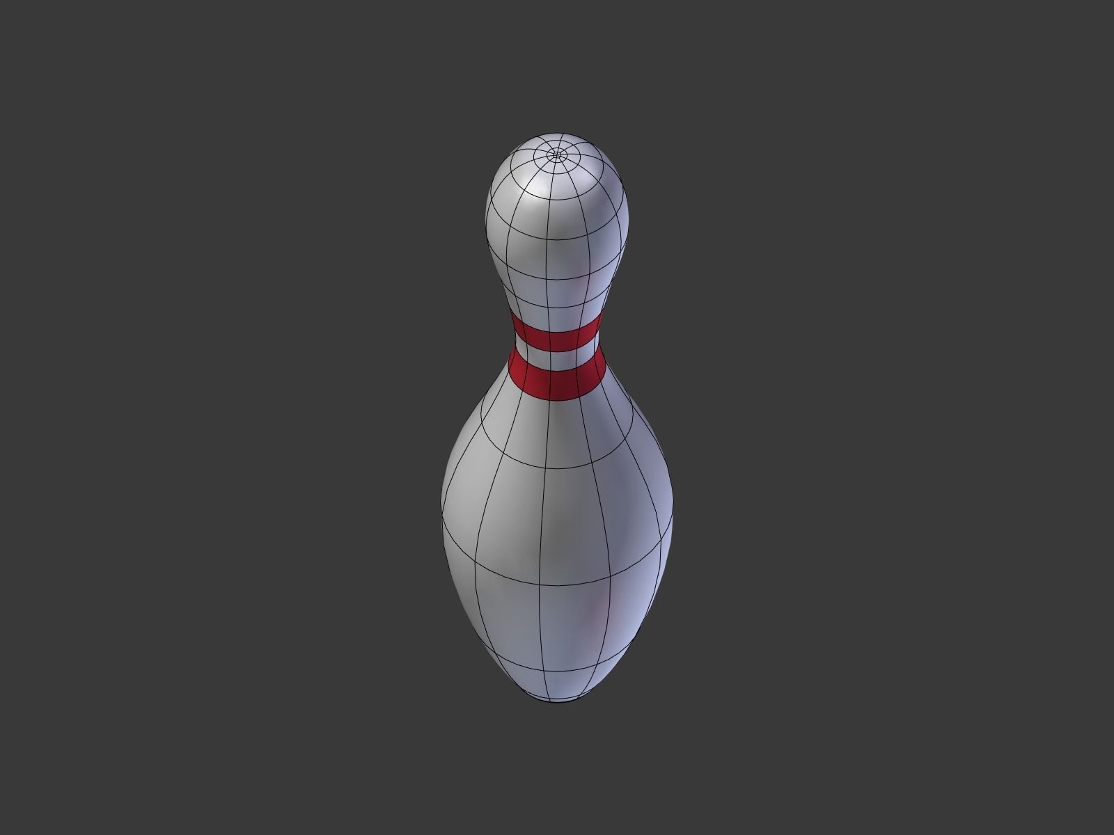 Cartoon Balls Low-poly 3D model_30