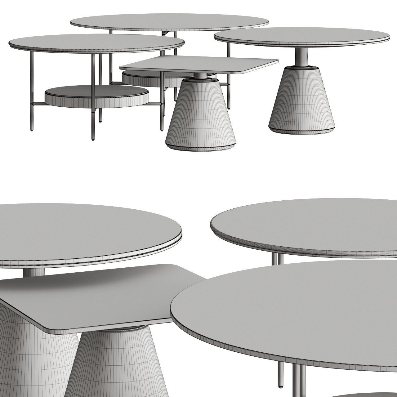 BoConcept Madrid Coffee Tables 3D model_2