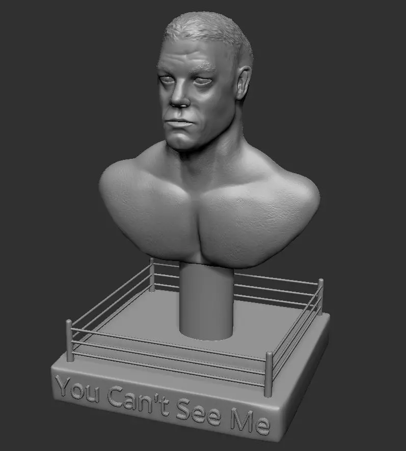 John Cena Free 3D print model