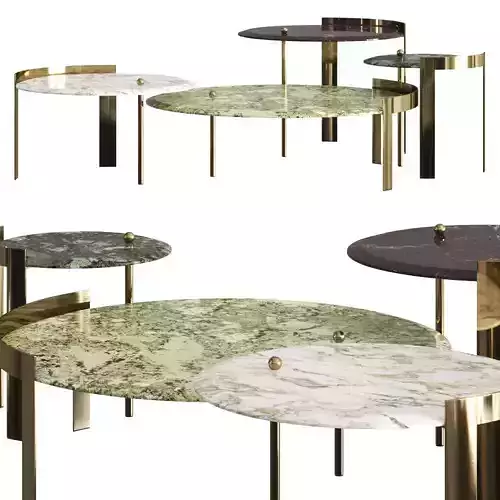 Opera Contemporary Brian Coffee and Side Tables