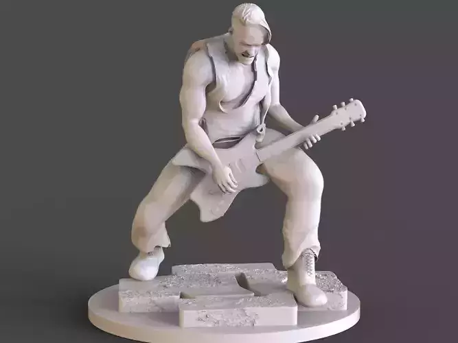 Rammsteins Richard Kruspe Sculpture