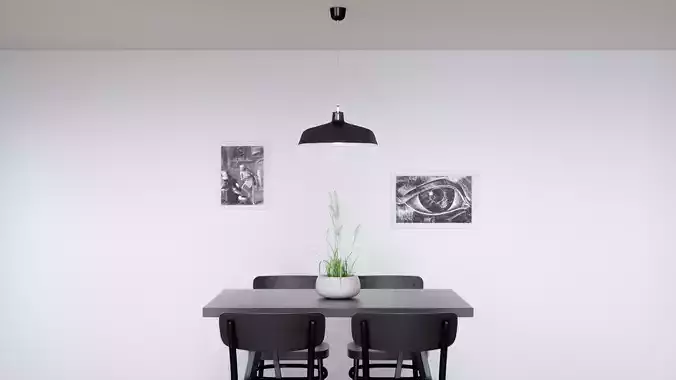 Pendant Light With Three Different Color Options