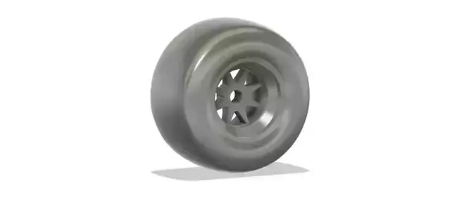Formula 1 Car Rear Tyre 2020
