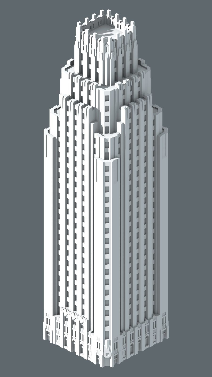 Beekman Tower Free 3D print model_4