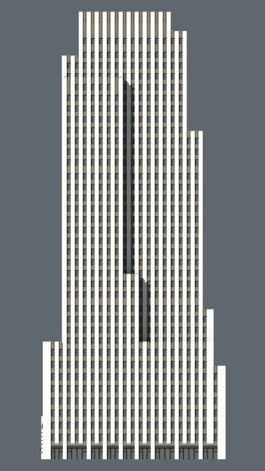 Daily News Building 3D print model_4