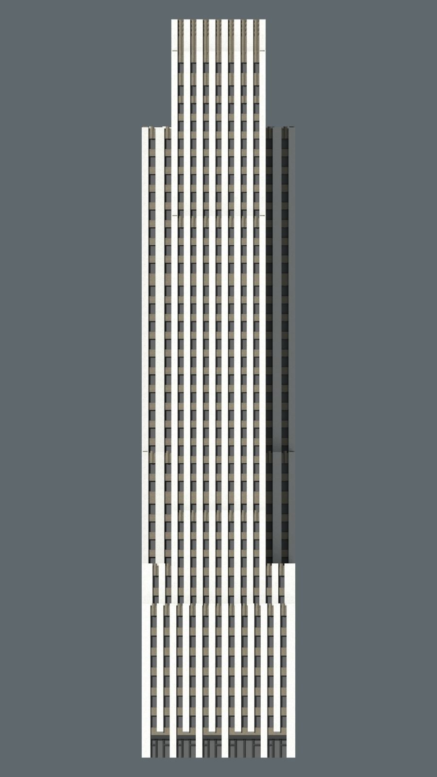 Daily News Building 3D print model_5