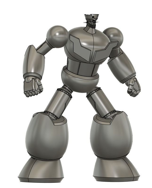 Deformation Mazinger z 3d printing model 3D print model_1