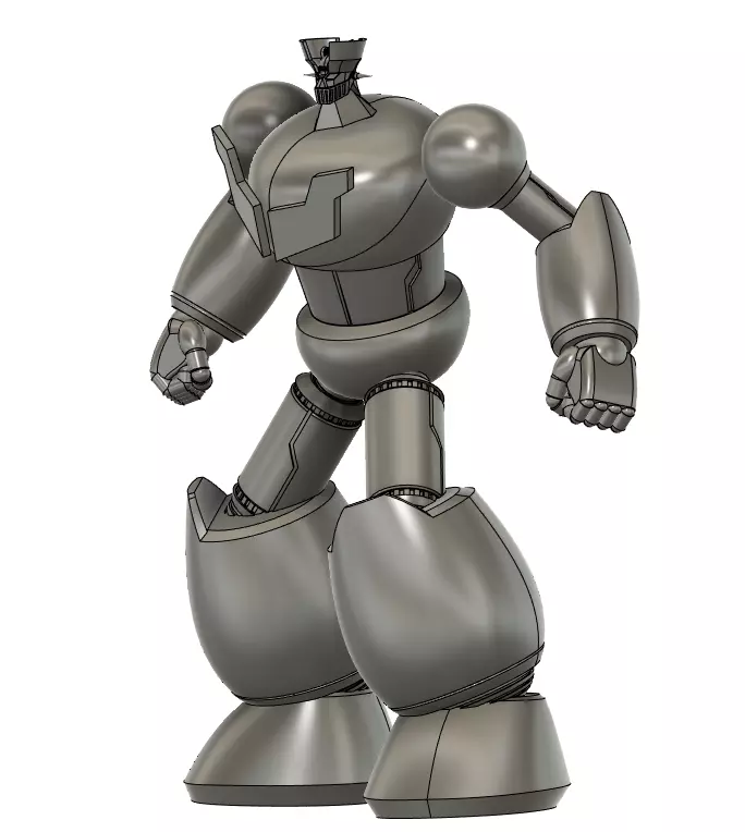 Deformation Mazinger z 3d printing model 3D print model_0