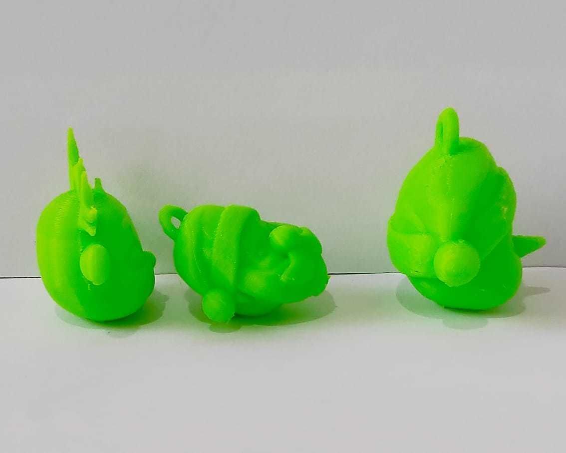 A cute Christmas Ornaments kit to decorate and play 3D print model_2