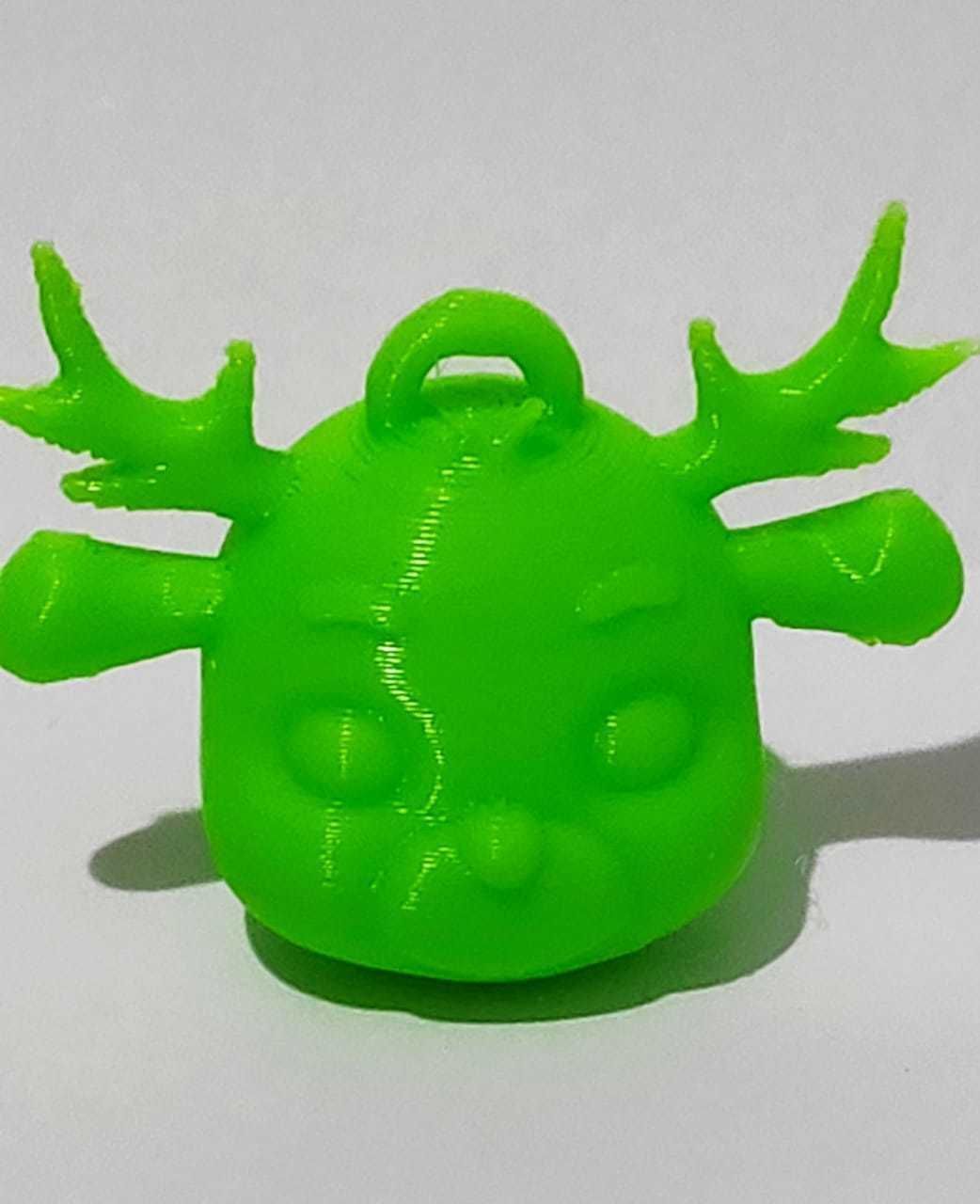 A cute Christmas Ornaments kit to decorate and play 3D print model_5