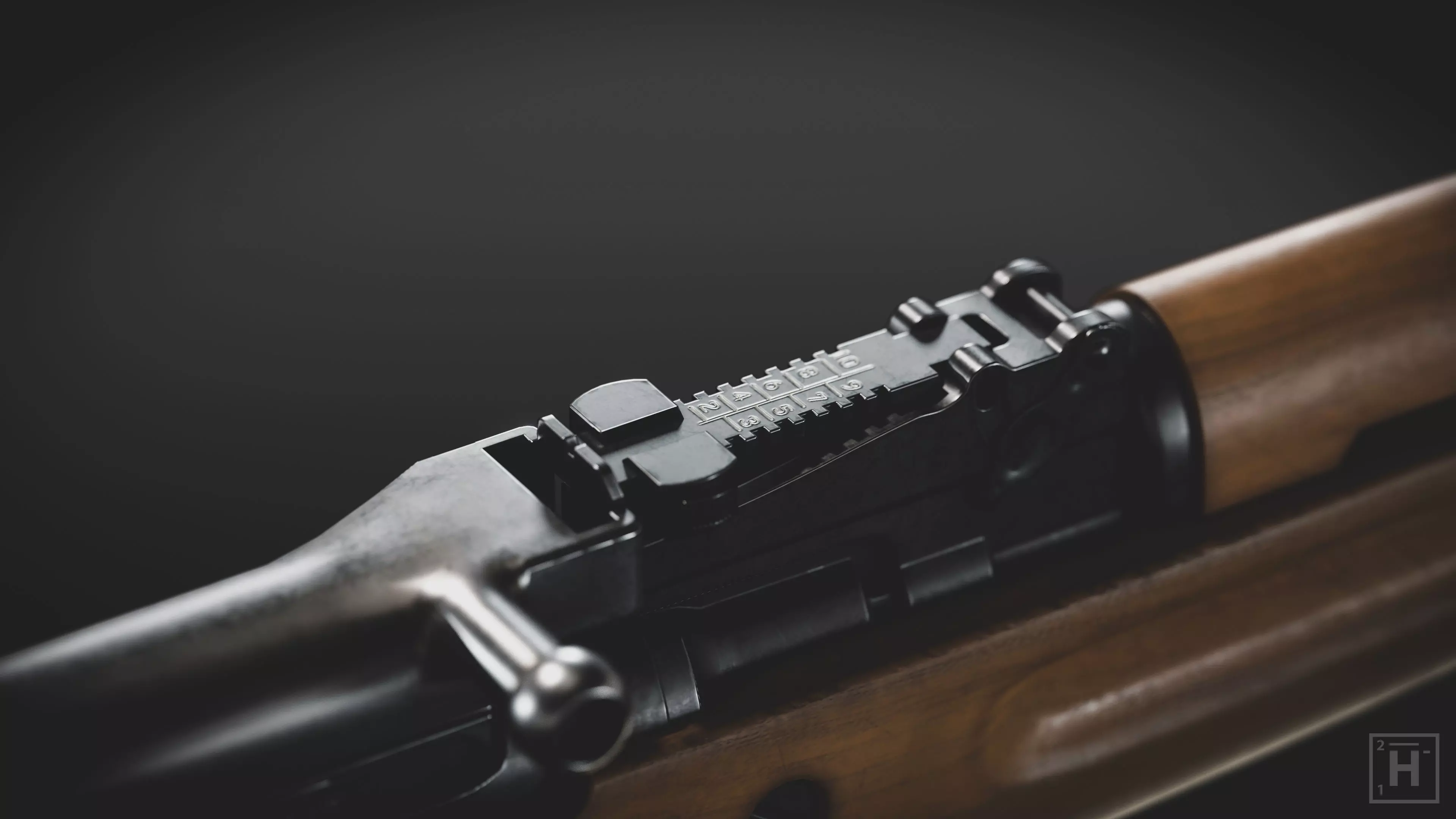 Papovka SKS Low-poly 3D model_0