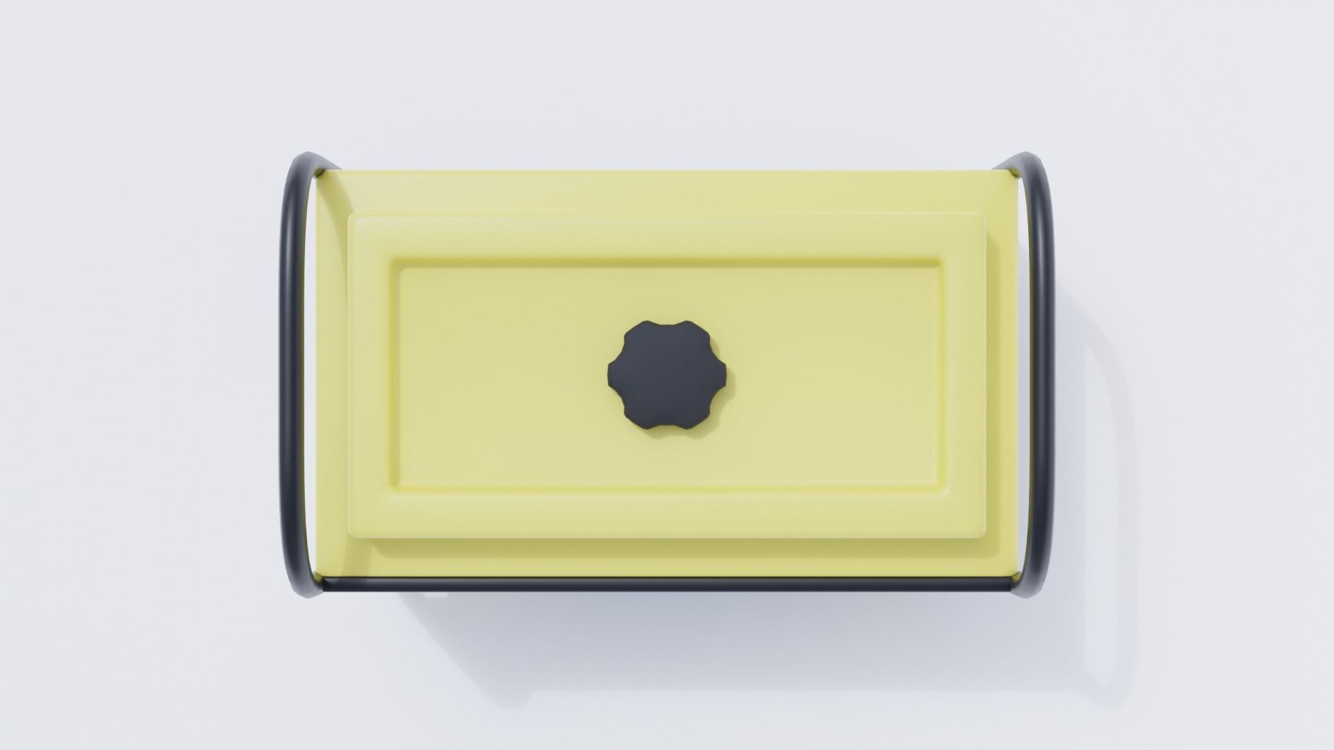 Portable Generator Low-poly 3D model_8