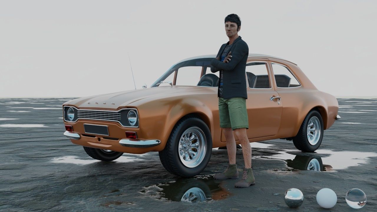 24h Artistic HDRI pack for beautiful renders BIG CRAZY PROMO 3D model_12