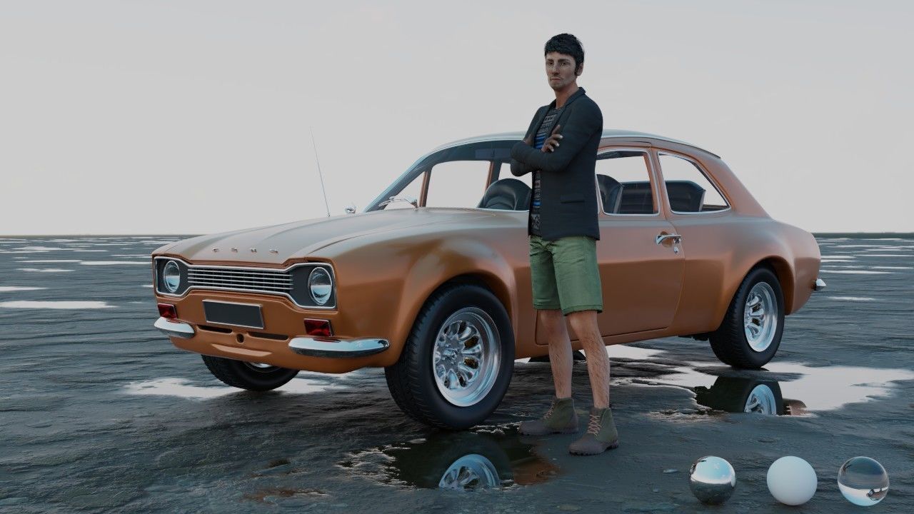 24h Artistic HDRI pack for beautiful renders BIG CRAZY PROMO 3D model_22