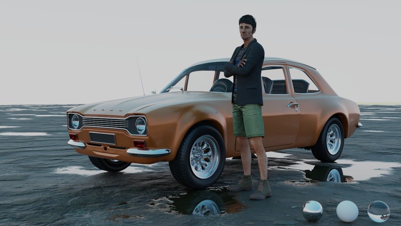 24h Artistic HDRI pack for beautiful renders BIG CRAZY PROMO 3D model_9