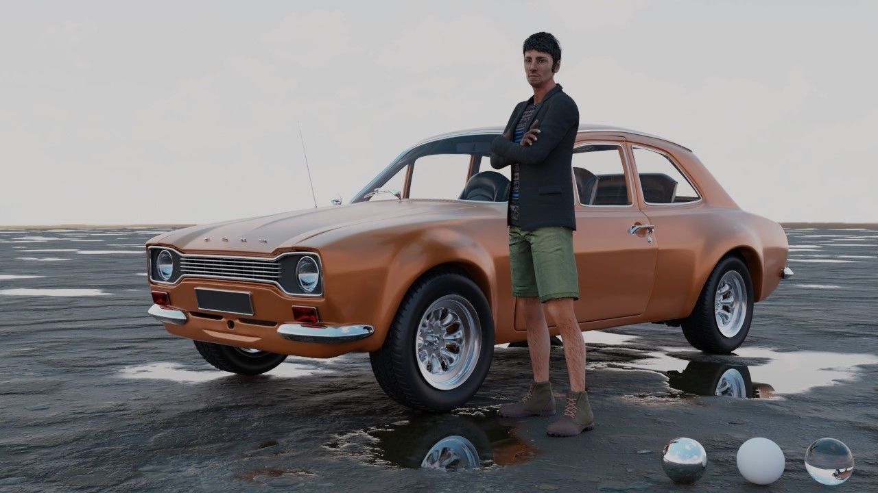 24h Artistic HDRI pack for beautiful renders BIG CRAZY PROMO 3D model_19