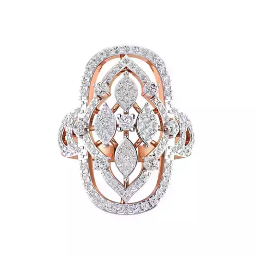 Women ring 3dm render detail 3D print model