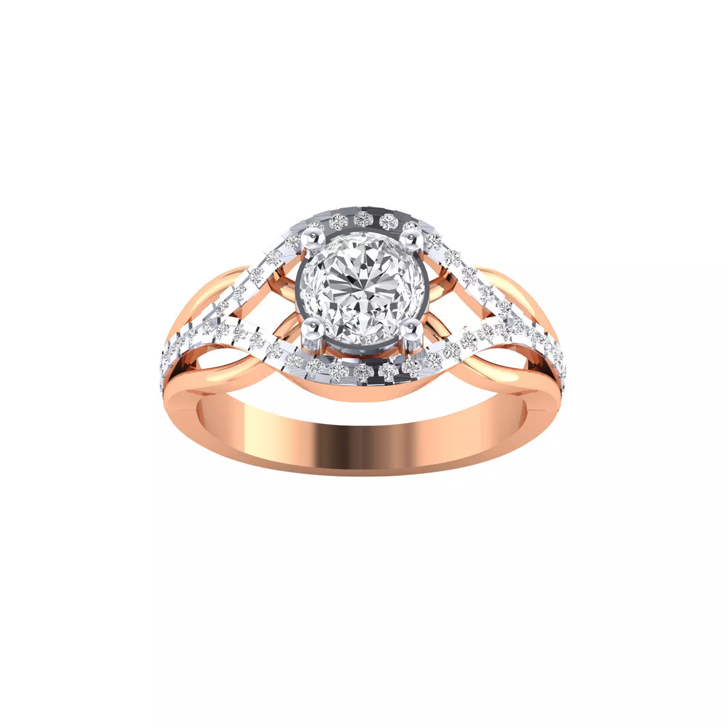 Women ring 3dm render detail 3D print model 3D print model_0