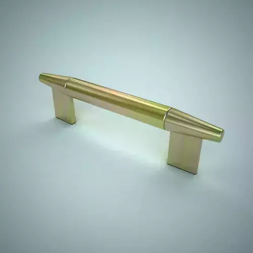 Furniture Door Handle Knob 3d model 8 Low-poly 3D model
