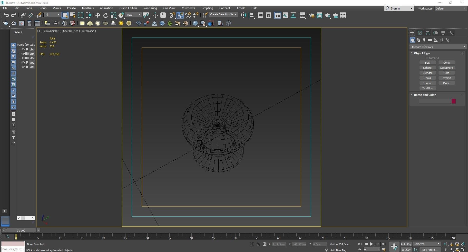 Furniture Door Handle Knob 3d model 16 Low-poly 3D model_3