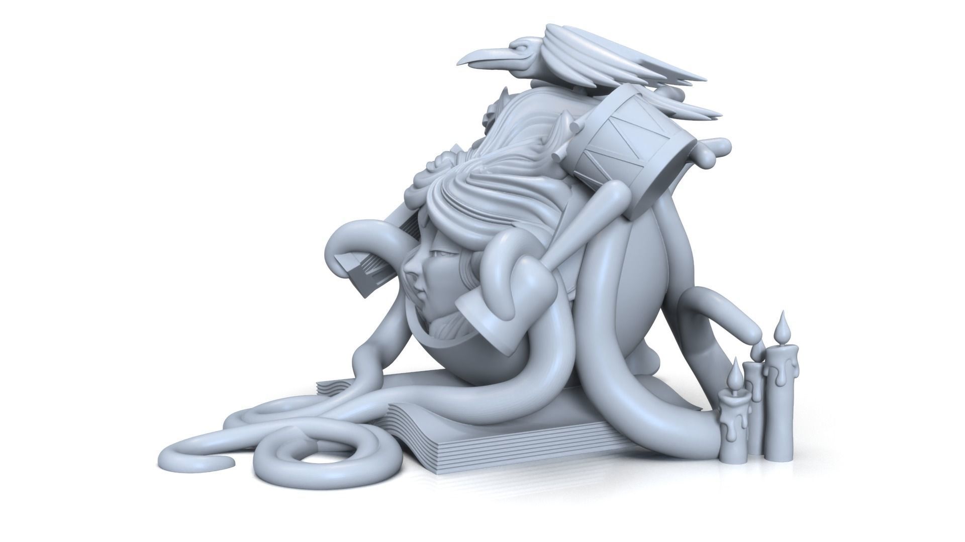 Madame Leota 3D print model_2