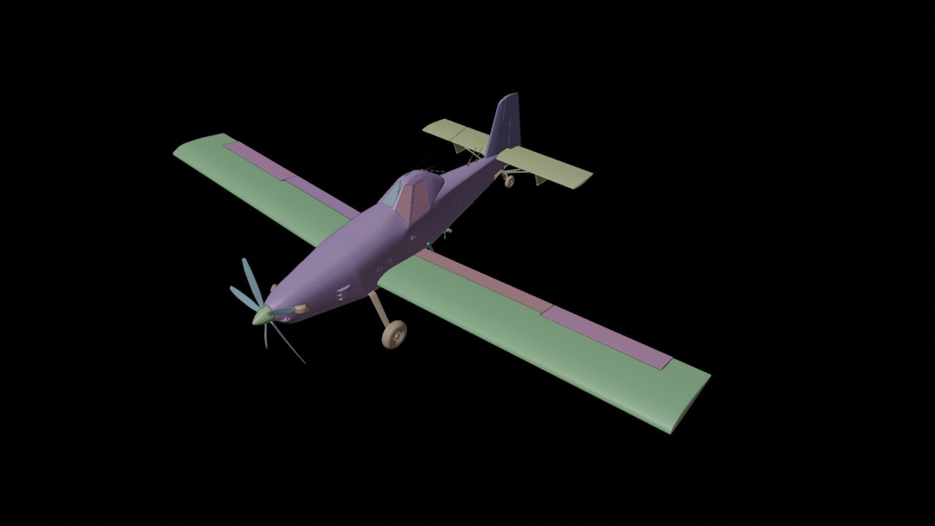 Air Tractor AT-802 - When THE FARMER IS ARMED - 3D model_14