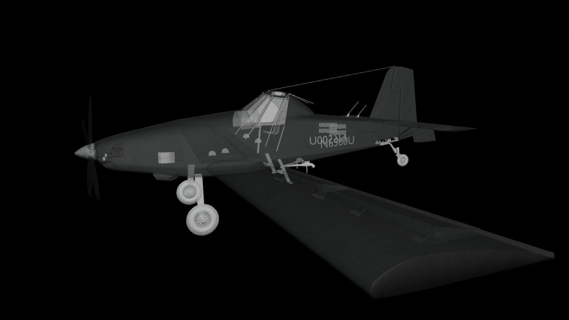 Air Tractor AT-802 - When THE FARMER IS ARMED - 3D model_11