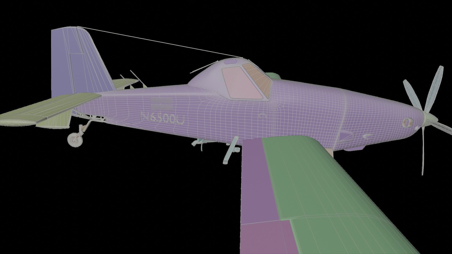 Air Tractor AT-802 - When THE FARMER IS ARMED - 3D model_13