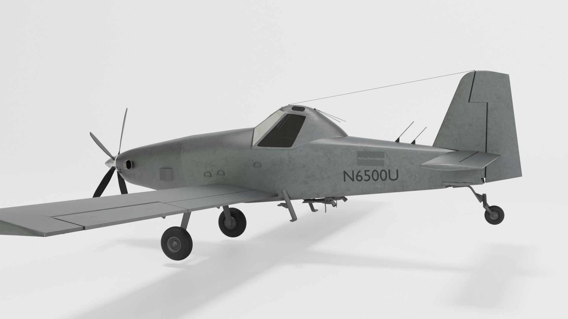 Air Tractor AT-802 - When THE FARMER IS ARMED - 3D model_2